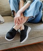 【ティアクラッセ/Tiaclasse】の【安田美沙子さん着用】キャンバスリボンスリッポン ブラック|ID: prp329100004839950 ipo3291000000035913633