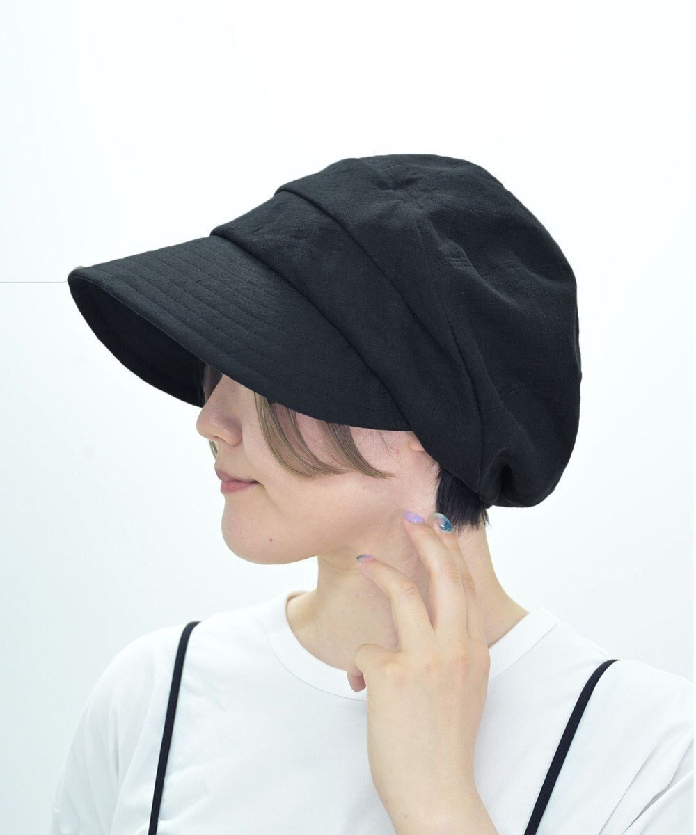 【アトレナ/ATRENA】の体感-10℃コカゲル リネンキャスジョッキー 人気、トレンドファッション・服の通販 founy(ファニー) 　ファッション　Fashion　レディースファッション　Fashion for Women　キャップ&ハット　Hats & Caps　キャスケット　Casquette, Newsboy Cap　帽子　Hat, Headwear　リネン　Linen, Linen Fabric　 other-1|ID: prp329100004839971 ipo3291000000035269443