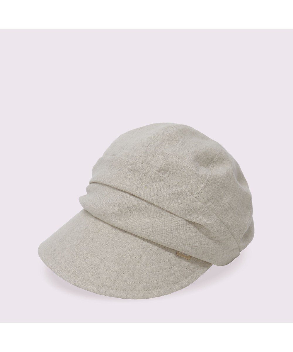 【アトレナ/ATRENA】の体感-10℃コカゲル リネンキャスジョッキー インテリア・キッズ・メンズ・レディースファッション・服の通販 founy(ファニー) 　ファッション　Fashion　レディースファッション　Fashion for Women　キャップ&ハット　Hats & Caps　キャスケット　Casquette, Newsboy Cap　帽子　Hat, Headwear　リネン　Linen, Linen Fabric　ベージュ|ID: prp329100004839971 ipo3291000000035269447