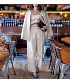 【アンフィーロ 自由区/UNFILO】のシアーワイドパンツ 人気、トレンドファッション・服の通販 founy(ファニー) ファッション Fashion レディースファッション Fashion for Women パンツ Pants & Trousers おすすめ Recommended / Our Picks ジャケット Jacket, Outerwear トレンド Trend, Trending Now マニッシュ Mannish, Boyish ワイド Wide, Wide Fit 夏 Summer 春 Spring S/S・春夏 SS, Spring/Summer, Warm Season thumbnail ベージュストライプ|ID: prp329100004839973 ipo3291000000035891569