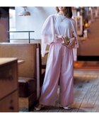 【アンフィーロ 自由区/UNFILO】のシアーワイドパンツ 人気、トレンドファッション・服の通販 founy(ファニー) ファッション Fashion レディースファッション Fashion for Women パンツ Pants & Trousers おすすめ Recommended / Our Picks ジャケット Jacket, Outerwear トレンド Trend, Trending Now マニッシュ Mannish, Boyish ワイド Wide, Wide Fit 夏 Summer 春 Spring S/S・春夏 SS, Spring/Summer, Warm Season thumbnail ピンク|ID: prp329100004839973 ipo3291000000035891572