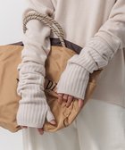 【23区/NIJYUSANKU】の【洗える】ピュアカシミヤ アームウォーマー ベージュ系|ID: prp329100004839980 ipo3291000000035269486