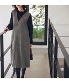 【組曲/KUMIKYOKU】のシックツイードジャンパー ワンピース ブラック系|ID: prp329100004839990 ipo3291000000035525127