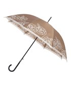 【ムーンバット/MOONBAT】のLANVIN COLLECTION 長傘 ローズ サテンプリント ジャンプ 耐風 人気、トレンドファッション・服の通販 founy(ファニー) ファッション Fashion レディースファッション Fashion for Women レイングッズ・傘・晴雨兼用傘 Umbrellas & Rain Gear エレガント 上品 Elegant カッティング Cutting Detail クラシカル Classical, Vintage-Inspired コレクション Collection, Seasonal Line サテン Satin, Glossy Fabric バランス Balance, Style Balance フランス France, French プリント Print, Printed Pattern モダン Modern, Contemporary ラグジュアリー Luxury, Elegant ローズ Rose, Rose Motif 傘 Umbrella, Parasol thumbnail ベージュ|ID: prp329100004840007 ipo3291000000036177598