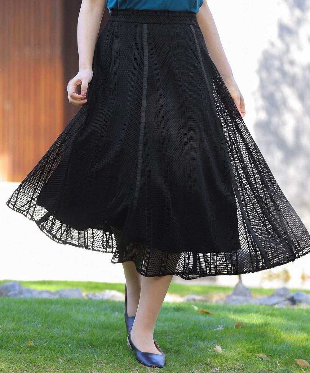 【ティアクラッセ/Tiaclasse】のラインレーススカート 人気、トレンドファッション・服の通販 founy(ファニー) 　ファッション　Fashion　レディースファッション　Fashion for Women　スカート　Skirts　おすすめ　Recommended / Our Picks　アクセサリー　Fashion Accessories　エアリー　Airy Texture　カーディガン　Cardigan, Knitwear　チュニック　Tunic, Long Top　ポケット　Pocket, Pocket Detail　レース　Lace, Lace Fabric　再入荷　Restock / Back in Stock　夏　Summer　新作・新入荷　New Arrivals / New In　春　Spring　S/S・春夏　SS, Spring/Summer, Warm Season　 other-1|ID: prp329100004840010 ipo3291000000036116016