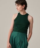 【アンクレイヴ/uncrave】のコットンミラノ アメスリ トップス(uncrave WHITE) グリーン|ID: prp329100004840018 ipo3291000000035269644