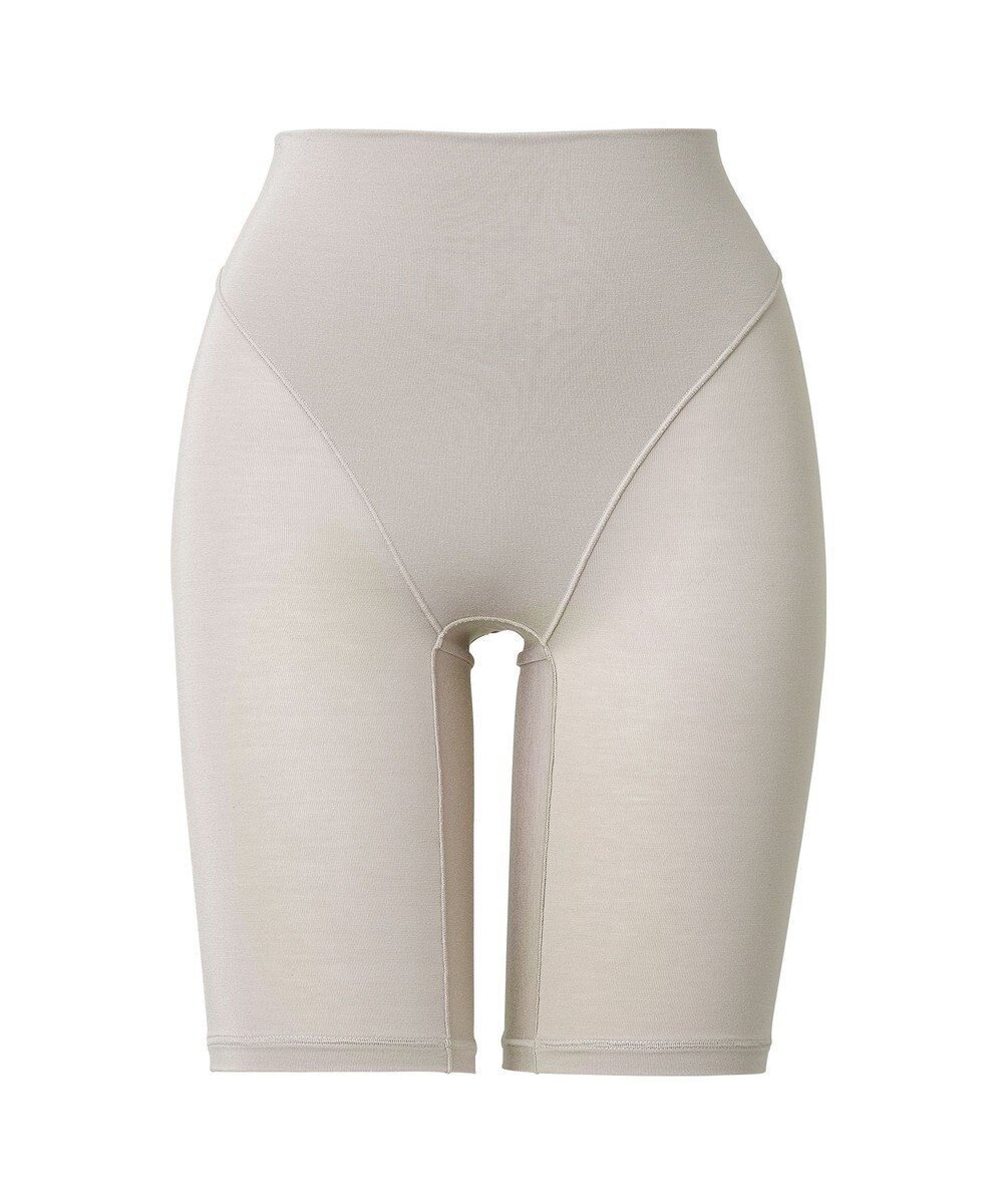 【ブラデリス ニューヨーク/BRADELIS New York】の【Yukine inc. 】ゆきねえとろりソフトシルク混ロングショーツ25 履き心地重視の補正ガードルショーツ インテリア・キッズ・メンズ・レディースファッション・服の通販 founy(ファニー) 　ファッション　Fashion　レディースファッション　Fashion for Women　アンダー　Underwear Essentials　シェイプ　Shape, Slim Fit　ショーツ　Shorts, Short Pants　シルク　Silk, 100% Silk　シンプル　Simple, Minimal　ストレッチ　Stretch, Stretchy Fabric　タンブラー　Tumbler, Travel Mug　なめらか　Smooth, Silky Texture　フィット　Fit, Slim Fit　フラット　Flat, Flat Shoes　フロント　Front, Front Design　プリント　Print, Printed Pattern　ランジェリー　Lingerie, Intimate Wear　ロング　Long, Long-Length　おすすめ　Recommended / Our Picks　トープ|ID: prp329100004840020 ipo3291000000036295336