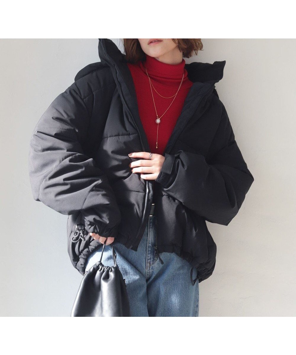 【ウィゴー/WEGO】の【25年秋冬新作/ユニセックス着用ITEM/SMLサイズ展開】2WAYパファーブルゾン インテリア・キッズ・メンズ・レディースファッション・服の通販 founy(ファニー) 　ファッション　Fashion　レディースファッション　Fashion for Women　アウター　Coat / Outerwear Collection　コート・ロングコート・ピーコート　Long Coats, Peacoats & More　レディースジャケット・軽アウター　Jackets　ブルゾンジャケット・スポーティアウター　Blouson Jackets　インナー　Innerwear　秋　Autumn　カーゴパンツ　Cargo Pants, Utility Pants　キャップ　Cap, Baseball Cap　軽量　Lightweight, Ultra Light　シンプル　Simple, Minimal　ジャケット　Jacket, Outerwear　スウェット / スエット　Sweatshirt, Sweatwear　スニーカー　Sneakers, Trainers　スマホ　Smartphone, Mobile Device　ダウン　Down, Puffer　デニム　Denim, Jeans Material　トレンド　Trend, Trending Now　バランス　Balance, Style Balance　ブルゾン　Blouson, Bomber Jacket　ベーシック　Basic, Essential　防寒　Cold Protection, Winter-Ready　ワイド　Wide, Wide Fit　冬　Winter / This Winter　A/W・秋冬　Autumn/Winter　おすすめ　Recommended / Our Picks　ブラック|ID: prp329100004840022 ipo3291000000035269662