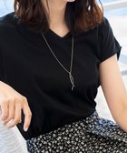 【ティアクラッセ/Tiaclasse】の【日本製】大人上品なフラットカーブバーネックレス ゴールド|ID: prp329100004840057 ipo3291000000035574549