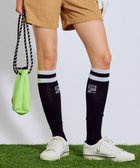 【ピーダブリュサーキュラス/PW CIRCULUS】の【WOMEN】ハイソックス ゴルフ レディース 人気、トレンドファッション・服の通販 founy(ファニー) ファッション Fashion レディースファッション Fashion for Women ソックス&靴下 Socks & Hosiery レッグウェア・ストッキング Legwear & Hosiery 2025年 2025 2025-2026秋冬・A/W Autumn/Winter 2025–26 AW25–26 クッション Cushion, Throw Pillow ゴルフ Golf ソックス Socks, Hosiery thumbnail ブラック系|ID: prp329100004840068 ipo3291000000035847755