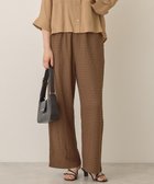 【アメリカンホリック/AMERICAN HOLIC】のシャーリングイージーパンツ Brown|ID: prp329100004840080 ipo3291000000035892639