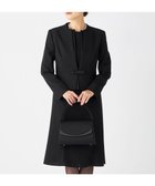 【自由区 FORMAL/JIYU-KU FORMAL】の【ウォッシャブル対応】ドビーボーダーリボン ジャケット+ワンピース ブラック系|ID: prp329100004840095 ipo3291000000035909773