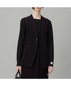 【アイシービー/iCB】の【洗える】ストレッチスエード ジレ ブラック系|ID: prp329100004840101 ipo3291000000035814011