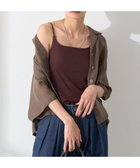 【アメリカンホリック/AMERICAN HOLIC】の【カップ付き】細リブキャミソール 人気、トレンドファッション・服の通販 founy(ファニー) ファッション Fashion レディースファッション Fashion for Women トップス・カットソー Cut & Sew Tops キャミソール&ノースリーブ Camisoles & Sleeveless Tops おすすめ Recommended / Our Picks インナー Innerwear キャミソール Camisole, Spaghetti Strap Top コンパクト Compact, Small Size スクエア Square, Square Shape スマート Smart, Elegant フィット Fit, Slim Fit ポケット Pocket, Pocket Detail 夏 Summer 春 Spring S/S・春夏 SS, Spring/Summer, Warm Season thumbnail Brown|ID: prp329100004840109 ipo3291000000035270039