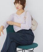 【アメリカンホリック/AMERICAN HOLIC】のシアーリブプルオーバー Lilac|ID: prp329100004840110 ipo3291000000035270044