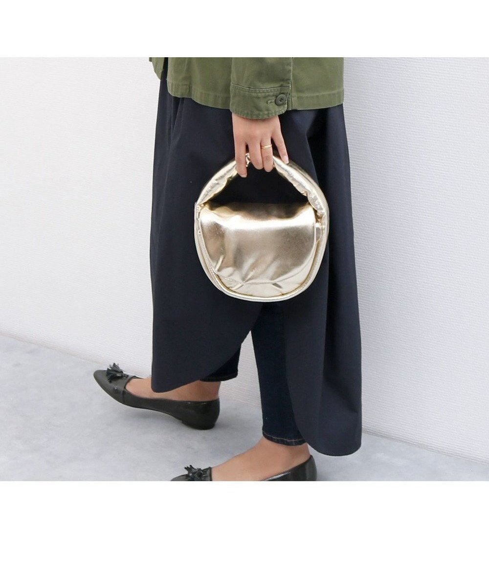 【アンビリオン/UNBILLION】のカシュカシュ cachecache / ハーフムーンワンハンドルミニショルダー インテリア・キッズ・メンズ・レディースファッション・服の通販 founy(ファニー) ファッション Fashion レディースファッション Fashion for Women カラフル Colorful Design ショルダー Shoulder, Shoulder Strap スマホ Smartphone, Mobile Device 財布 Wallet, Purse ハンド Hand, Handmade ミックス Mix, Mixed Style モチーフ Motif, Design Theme ロング Long, Long-Length 再入荷 Restock / Back in Stock ライトゴールド|ID: prp329100004840111 ipo3291000000036063775