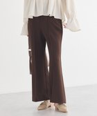 【アースミュージックアンドエコロジー/earth music&ecology】のセンターシームフレアパンツ Brown|ID: prp329100004840154 ipo3291000000035270204