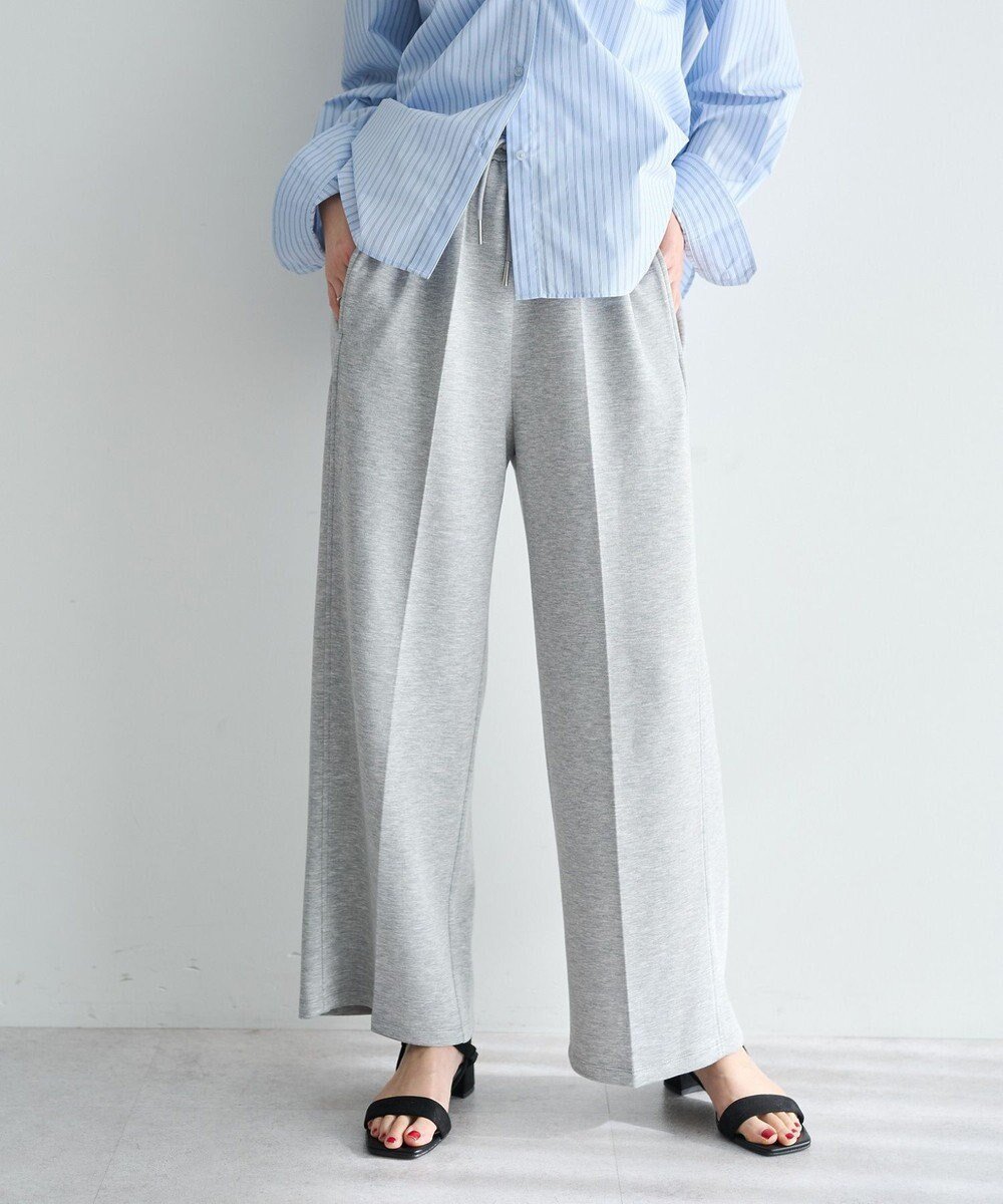 【イェッカ ヴェッカ/YECCA VECCA】のスウェットライクイージーパンツ インテリア・キッズ・メンズ・レディースファッション・服の通販 founy(ファニー) 　ファッション　Fashion　レディースファッション　Fashion for Women　パンツ　Pants & Trousers　おすすめ　Recommended / Our Picks　とろみ　Fluid, Flowy Fabric　スウェット / スエット　Sweatshirt, Sweatwear　ポケット　Pocket, Pocket Detail　リラックス　Relax, Relaxed Fit　夏　Summer　春　Spring　S/S・春夏　SS, Spring/Summer, Warm Season　Gray|ID: prp329100004840157 ipo3291000000035270216