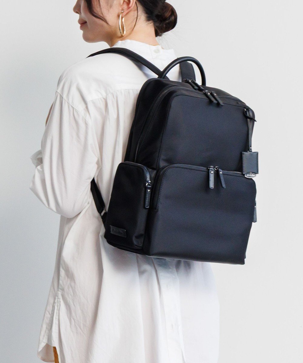 【エースバッグズアンドラゲッジ/ACE BAGS & LUGGAGE】のJewelna Rose フレイヤ・リュック エアリィ ワイド A4/13.3インチPC収納 16264 ジュエルナローズ インテリア・キッズ・メンズ・レディースファッション・服の通販 founy(ファニー) 　ファッション　Fashion　レディースファッション　Fashion for Women　バッグ　Bags　アクセサリー　Fashion Accessories　スクエア　Square, Square Shape　スマート　Smart, Elegant　セットアップ　Set-Up, Coordinated Outfit　ダブル　Double, Double-Breasted　チェック　Check, Plaid, Tartan　チャーム　Charm, Pendant　フロント　Front, Front Design　ベーシック　Basic, Essential　ボックス　Boxy, Box Shape　ポケット　Pocket, Pocket Detail　ラグジュアリー　Luxury, Elegant　リュクス　Luxury, Elegant, High-End, Chic　リュック　Backpack, Rucksack　ワイド　Wide, Wide Fit　再入荷　Restock / Back in Stock　おすすめ　Recommended / Our Picks　スーツケース キャリーケース　Suitcase / Carry Case　エレガント 上品　Elegant　ビジネス 仕事 通勤　Business / Work / Commuting　オールブラック|ID: prp329100004840158 ipo3291000000035649915