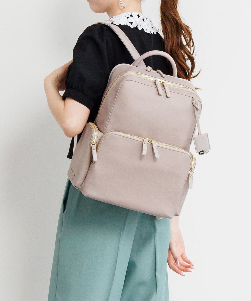 【エースバッグズアンドラゲッジ/ACE BAGS & LUGGAGE】のJewelna Rose フレイヤ・リュック エアリィ ワイド A4/13.3インチPC収納 16264 ジュエルナローズ インテリア・キッズ・メンズ・レディースファッション・服の通販 founy(ファニー) 　ファッション　Fashion　レディースファッション　Fashion for Women　バッグ　Bags　アクセサリー　Fashion Accessories　スクエア　Square, Square Shape　スマート　Smart, Elegant　セットアップ　Set-Up, Coordinated Outfit　ダブル　Double, Double-Breasted　チェック　Check, Plaid, Tartan　チャーム　Charm, Pendant　フロント　Front, Front Design　ベーシック　Basic, Essential　ボックス　Boxy, Box Shape　ポケット　Pocket, Pocket Detail　ラグジュアリー　Luxury, Elegant　リュクス　Luxury, Elegant, High-End, Chic　リュック　Backpack, Rucksack　ワイド　Wide, Wide Fit　再入荷　Restock / Back in Stock　おすすめ　Recommended / Our Picks　スーツケース キャリーケース　Suitcase / Carry Case　エレガント 上品　Elegant　ビジネス 仕事 通勤　Business / Work / Commuting　モーヴグレー|ID: prp329100004840158 ipo3291000000035649920