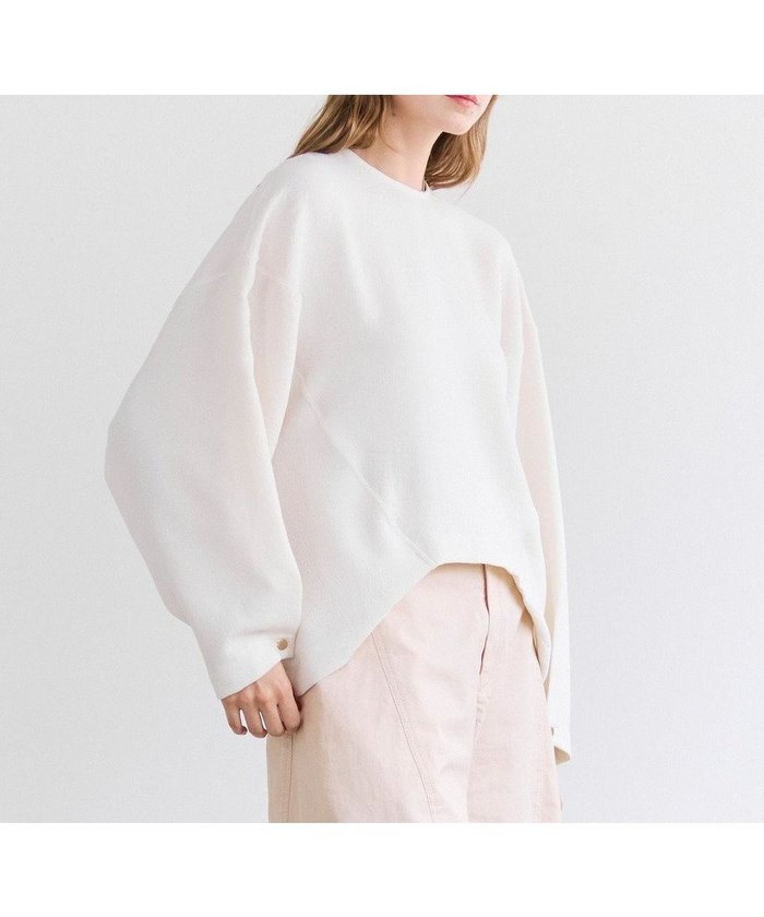 【ベイジ,/BEIGE,】のBROOM / スウェット風ライトフォルムプルオーバー インテリア・キッズ・メンズ・レディースファッション・服の通販 founy(ファニー) https://founy.com/ ファッション Fashion レディースファッション Fashion for Women トップス・カットソー Cut & Sew Tops シャツ・ブラウス・オフィスカジュアル Elegant Blouses & Button-Ups レディースパーカー・カジュアルフーディー Casual Hoodies & Sweatshirts ロングTシャツ・Tシャツ Longline T-Shirts & Tees カジュアルプルオーバー・ニットトップス Pullovers & Knit Tops / Casual Pullovers スウェット・クルーネックトップス Sweatshirts & Crewnecks / Relaxed Fit Sweat Tops カットソー・ベーシックTシャツ Cut-and-Sewn Tops / Stretch Tees & Basics 春 Spring 洗える Machine Washable 秋 Autumn カットソー Cut and Sewn Top スウェット / スエット Sweatshirt, Sweatwear 人気 Popular, Best Seller バランス Balance, Style Balance フォルム Silhouette, Form ロング Long, Long-Length A/W・秋冬 Autumn/Winter S/S・春夏 SS, Spring/Summer, Warm Season 夏 Summer エレガント 上品 Elegant |ID: prp329100004840168 ipo3291000000035270250