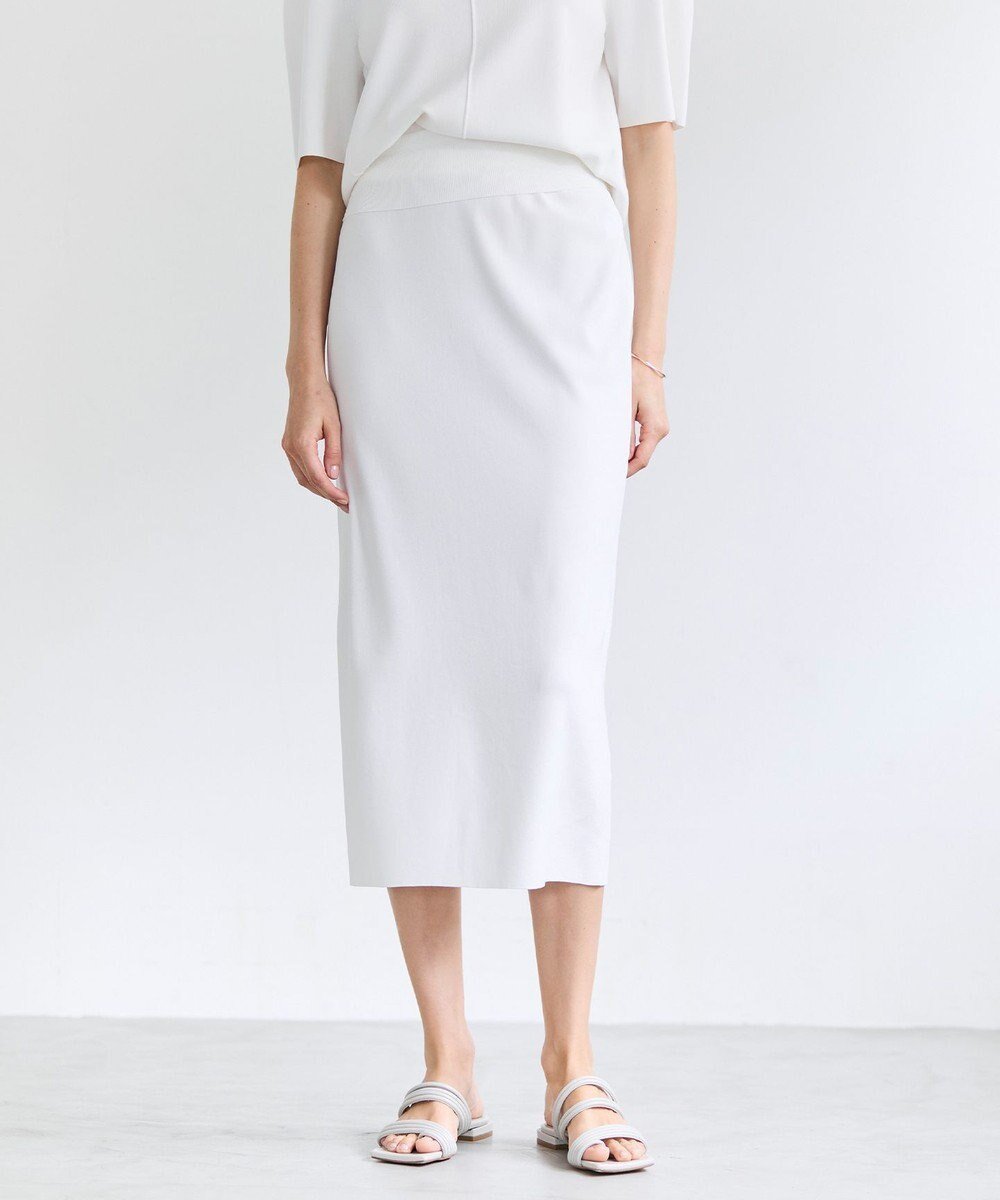 【ベイジ,/BEIGE,】のLAURA / ドライタッチ ストレッチニットスカート インテリア・キッズ・メンズ・レディースファッション・服の通販 founy(ファニー) ファッション Fashion レディースファッション Fashion for Women スカート Skirts ウォッシャブル Machine Washable カットソー Cut and Sewn Top シューズ Shoes, Footwear シンプル Simple, Minimal ジャケット Jacket, Outerwear ストレッチ Stretch, Stretchy Fabric セットアップ Set-Up, Coordinated Outfit バランス Balance, Style Balance フィット Fit, Slim Fit フラット Flat, Flat Shoes ペチコート Petticoat, Underskirt A/W・秋冬 Autumn/Winter S/S・春夏 SS, Spring/Summer, Warm Season 夏 Summer エレガント 上品 Elegant ビジネス 仕事 通勤 Business / Work / Commuting Ecru|ID: prp329100004840173 ipo3291000000035270273