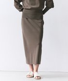 【ベイジ,/BEIGE,】のLAURA / ドライタッチ ストレッチニットスカート Khaki|ID: prp329100004840173 ipo3291000000035270274