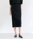 【ベイジ,/BEIGE,】のLAURA / ドライタッチ ストレッチニットスカート Black|ID: prp329100004840173 ipo3291000000035270275