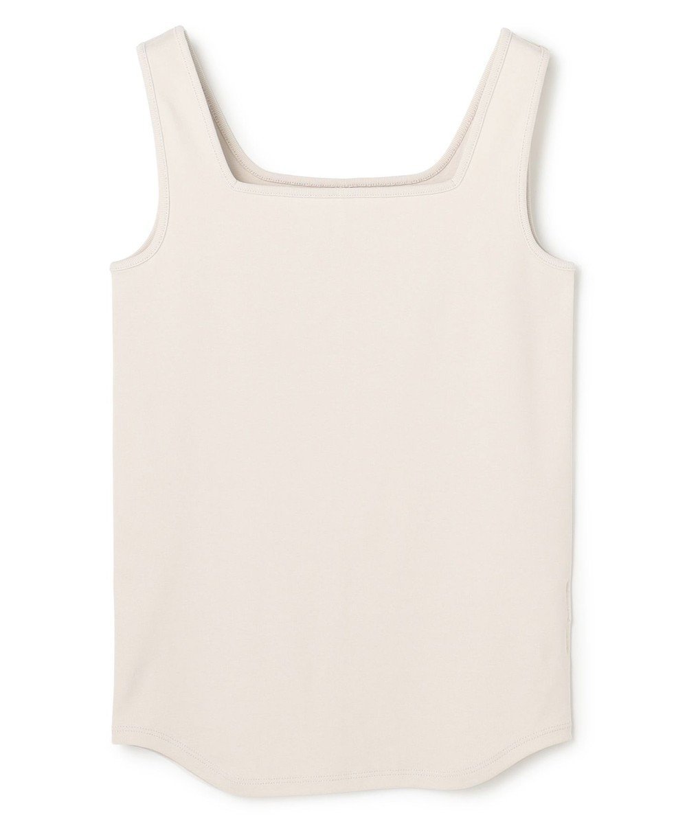 【アンフィーロ 自由区/UNFILO】のフライス スクエアタンク 人気、トレンドファッション・服の通販 founy(ファニー) 　ファッション　Fashion　レディースファッション　Fashion for Women　トップス・カットソー　Cut & Sew Tops　インナー　Innerwear　春　Spring　カッティング　Cutting Detail　カーディガン　Cardigan, Knitwear　抗菌　Antibacterial, Bacteria-Resistant　スクエア　Square, Square Shape　ストレッチ　Stretch, Stretchy Fabric　タンク　Tank Top, Sleeveless Top　デコルテ　Décolleté, Neckline　S/S・春夏　SS, Spring/Summer, Warm Season　再入荷　Restock / Back in Stock　夏　Summer　新作・新入荷　New Arrivals / New In　 other-1|ID: prp329100004840193 ipo3291000000035270343