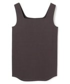 【アンフィーロ 自由区/UNFILO】のフライス スクエアタンク チャコール|ID: prp329100004840193 ipo3291000000035270345