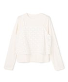 【アンフィーロ 自由区/UNFILO】の【2点セット】ラッセルレース キャミレイヤード Tシャツ 人気、トレンドファッション・服の通販 founy(ファニー) ファッション Fashion レディースファッション Fashion for Women トップス・カットソー Cut & Sew Tops キャミソール&ノースリーブ Camisoles & Sleeveless Tops シャツ・ブラウス・オフィスカジュアル Elegant Blouses & Button-Ups ロングTシャツ・Tシャツ Longline T-Shirts & Tees カットソー・ベーシックTシャツ Cut-and-Sewn Tops / Stretch Tees & Basics インナー Innerwear 春 Spring かぎ針 Crochet カットソー Cut and Sewn Top キャミソール Camisole, Spaghetti Strap Top クロップド Cropped, Short Length シアー Sheer, See-Through ストレッチ Stretch, Stretchy Fabric トレンド Trend, Trending Now フィット Fit, Slim Fit ラッセル Raschel, Raschel Lace レーシー Lacy, Lace-Like レース Lace, Lace Fabric S/S・春夏 SS, Spring/Summer, Warm Season 夏 Summer thumbnail オフ|ID: prp329100004840194 ipo3291000000035270350