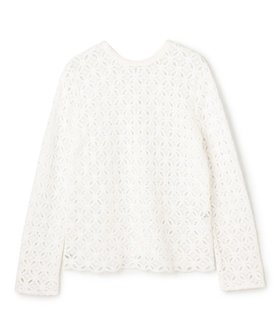 【アンフィーロ 自由区/UNFILO】 【前後着用可能】ラッセルレース 2WAYプルオーバー人気、トレンドファッション・服の通販 founy(ファニー) ファッション Fashion レディースファッション Fashion for Women トップス・カットソー Cut & Sew Tops カーディガン・羽織り Layered Style Cardigans カジュアルプルオーバー・ニットトップス Pullovers & Knit Tops / Casual Pullovers 春 Spring かぎ針 Crochet カーディガン Cardigan, Knitwear ストレッチ Stretch, Stretchy Fabric スリット Slit, Slit Detail デニム Denim, Jeans Material トレンド Trend, Trending Now ボトム Bottoms, Lower Wear ラッセル Raschel, Raschel Lace レース Lace, Lace Fabric S/S・春夏 SS, Spring/Summer, Warm Season 夏 Summer |ID:prp329100004840195