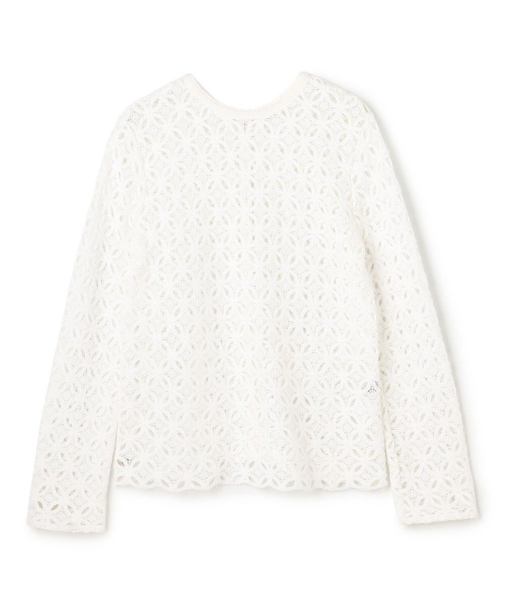 【アンフィーロ 自由区/UNFILO】の【前後着用可能】ラッセルレース 2WAYプルオーバー 人気、トレンドファッション・服の通販 founy(ファニー) ファッション Fashion レディースファッション Fashion for Women トップス・カットソー Cut & Sew Tops カーディガン・羽織り Layered Style Cardigans カジュアルプルオーバー・ニットトップス Pullovers & Knit Tops / Casual Pullovers 春 Spring かぎ針 Crochet カーディガン Cardigan, Knitwear ストレッチ Stretch, Stretchy Fabric スリット Slit, Slit Detail デニム Denim, Jeans Material トレンド Trend, Trending Now ボトム Bottoms, Lower Wear ラッセル Raschel, Raschel Lace レース Lace, Lace Fabric S/S・春夏 SS, Spring/Summer, Warm Season 夏 Summer other-1|ID: prp329100004840195 ipo3291000000035270351