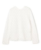 【アンフィーロ 自由区/UNFILO】の【前後着用可能】ラッセルレース 2WAYプルオーバー 人気、トレンドファッション・服の通販 founy(ファニー) ファッション Fashion レディースファッション Fashion for Women トップス・カットソー Cut & Sew Tops カーディガン・羽織り Layered Style Cardigans カジュアルプルオーバー・ニットトップス Pullovers & Knit Tops / Casual Pullovers 春 Spring かぎ針 Crochet カーディガン Cardigan, Knitwear ストレッチ Stretch, Stretchy Fabric スリット Slit, Slit Detail デニム Denim, Jeans Material トレンド Trend, Trending Now ボトム Bottoms, Lower Wear ラッセル Raschel, Raschel Lace レース Lace, Lace Fabric S/S・春夏 SS, Spring/Summer, Warm Season 夏 Summer thumbnail オフ|ID: prp329100004840195 ipo3291000000035270352