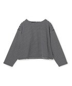 【アンフィーロ 自由区/UNFILO】のハイツイストスムース バックZIP ボーダー 人気、トレンドファッション・服の通販 founy(ファニー) ファッション Fashion レディースファッション Fashion for Women トップス・カットソー Cut & Sew Tops シャツ・ブラウス・オフィスカジュアル Elegant Blouses & Button-Ups ロングTシャツ・Tシャツ Longline T-Shirts & Tees カットソー・ベーシックTシャツ Cut-and-Sewn Tops / Stretch Tees & Basics 春 Spring カットソー Cut and Sewn Top クロップド Cropped, Short Length 抗菌 Antibacterial, Bacteria-Resistant ジップ Zip, Zipper スリーブ Sleeve, Long Sleeve / Short Sleeve ボーダー Border, Stripe リラックス Relax, Relaxed Fit ワイド Wide, Wide Fit S/S・春夏 SS, Spring/Summer, Warm Season 夏 Summer エレガント 上品 Elegant thumbnail ネイビー×オフ|ID: prp329100004840196 ipo3291000000035270359