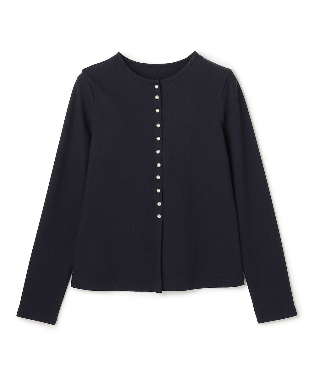 【アンフィーロ 自由区/UNFILO】のハイツイストスムース カーディガン インテリア・キッズ・メンズ・レディースファッション・服の通販 founy(ファニー) ファッション Fashion レディースファッション Fashion for Women トップス・カットソー Cut & Sew Tops カーディガン・羽織り Layered Style Cardigans 春 Spring カーディガン Cardigan, Knitwear 抗菌 Antibacterial, Bacteria-Resistant スリット Slit, Slit Detail フィット Fit, Slim Fit ボトム Bottoms, Lower Wear ワイド Wide, Wide Fit S/S・春夏 SS, Spring/Summer, Warm Season おすすめ Recommended / Our Picks 夏 Summer ネイビー×パールボタン|ID: prp329100004840197 ipo3291000000035270365