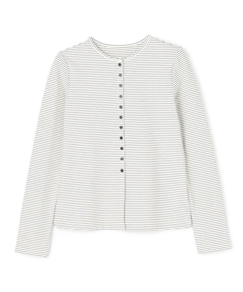 【アンフィーロ 自由区/UNFILO】のドライタッチリブ カーディガン インテリア・キッズ・メンズ・レディースファッション・服の通販 founy(ファニー) ファッション Fashion レディースファッション Fashion for Women トップス・カットソー Cut & Sew Tops カーディガン・羽織り Layered Style Cardigans 春 Spring カーディガン Cardigan, Knitwear 抗菌 Antibacterial, Bacteria-Resistant スリット Slit, Slit Detail フィット Fit, Slim Fit ボトム Bottoms, Lower Wear ワイド Wide, Wide Fit S/S・春夏 SS, Spring/Summer, Warm Season おすすめ Recommended / Our Picks 夏 Summer ボーダー|ID: prp329100004840197 ipo3291000000035650526