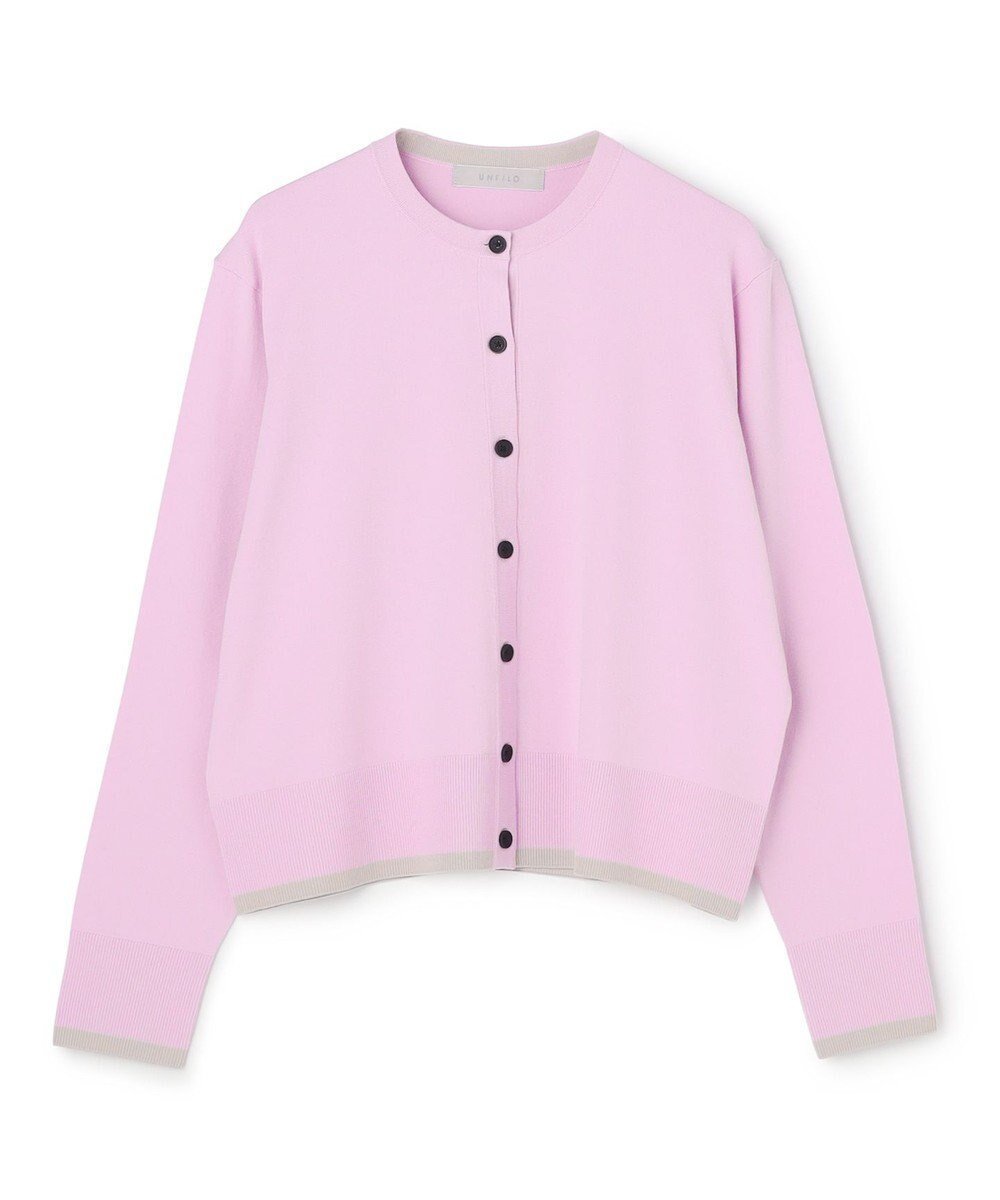 【アンフィーロ 自由区/UNFILO】のマイビューティニット バイカラー カーディガン インテリア・キッズ・メンズ・レディースファッション・服の通販 founy(ファニー) ファッション Fashion レディースファッション Fashion for Women トップス・カットソー Cut & Sew Tops ニット Knit Tops & Sweaters カーディガン・羽織り Layered Style Cardigans ウォッシャブル Machine Washable 春 Spring カーディガン Cardigan, Knitwear 抗菌 Antibacterial, Bacteria-Resistant ツイスト Tweed, Tweed Fabric 人気 Popular, Best Seller S/S・春夏 SS, Spring/Summer, Warm Season 夏 Summer ライラック×グレージュ|ID: prp329100004840198 ipo3291000000035270369