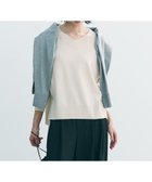 【アンフィーロ 自由区/UNFILO】のマイビューティニット Vネック グレージュ|ID: prp329100004840199 ipo3291000000036378884