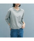 【アンフィーロ 自由区/UNFILO】のマイビューティニット Vネック グレー|ID: prp329100004840199 ipo3291000000036378885