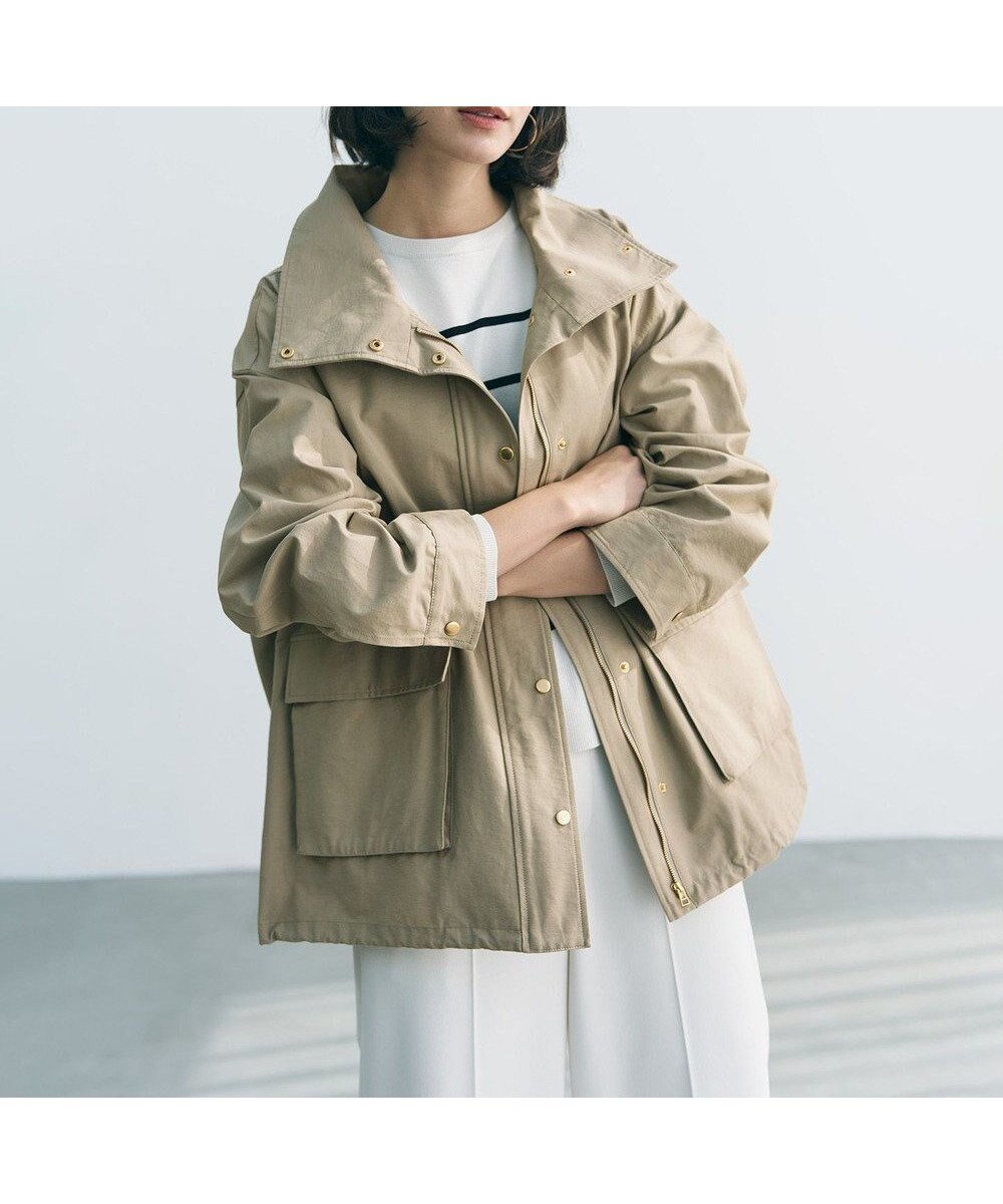 【アンフィーロ 自由区/UNFILO】のスタンド ZIPアウター インテリア・キッズ・メンズ・レディースファッション・服の通販 founy(ファニー) ファッション Fashion レディースファッション Fashion for Women アウター Coat / Outerwear Collection レディースジャケット・軽アウター Jackets ウォッシャブル Machine Washable 春 Spring ジャケット Jacket, Outerwear スタンド Stand Collar, Upright Stand ツイル Twist, Twisted Detail ドローストリング Drawstring, Pull Cord バランス Balance, Style Balance フロント Front, Front Design 防寒 Cold Protection, Winter-Ready ワッシャー Washer, Crinkled Finish S/S・春夏 SS, Spring/Summer, Warm Season おすすめ Recommended / Our Picks 夏 Summer ベージュ|ID: prp329100004840207 ipo3291000000035860320
