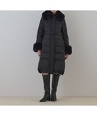 【グレース コンチネンタル/GRACE CONTINENTAL】のファーカラーロングダウン ブラック|ID: prp329100004840220 ipo3291000000035270437