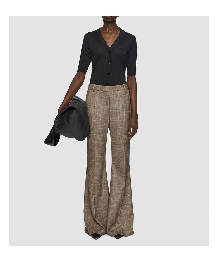 【ジョゼフ/JOSEPH】のウールバンブー フレアートラウザーズ インテリア・キッズ・メンズ・レディースファッション・服の通販 founy(ファニー) https://founy.com/ ファッション Fashion レディースファッション Fashion for Women パンツ Pants & Trousers バンブー Bamboo, Bamboo Material フロント Front, Front Design ポケット Pocket, Pocket Detail 夏 Summer 春 Spring S/S・春夏 SS, Spring/Summer, Warm Season |ID: prp329100004840223 ipo3291000000035615569