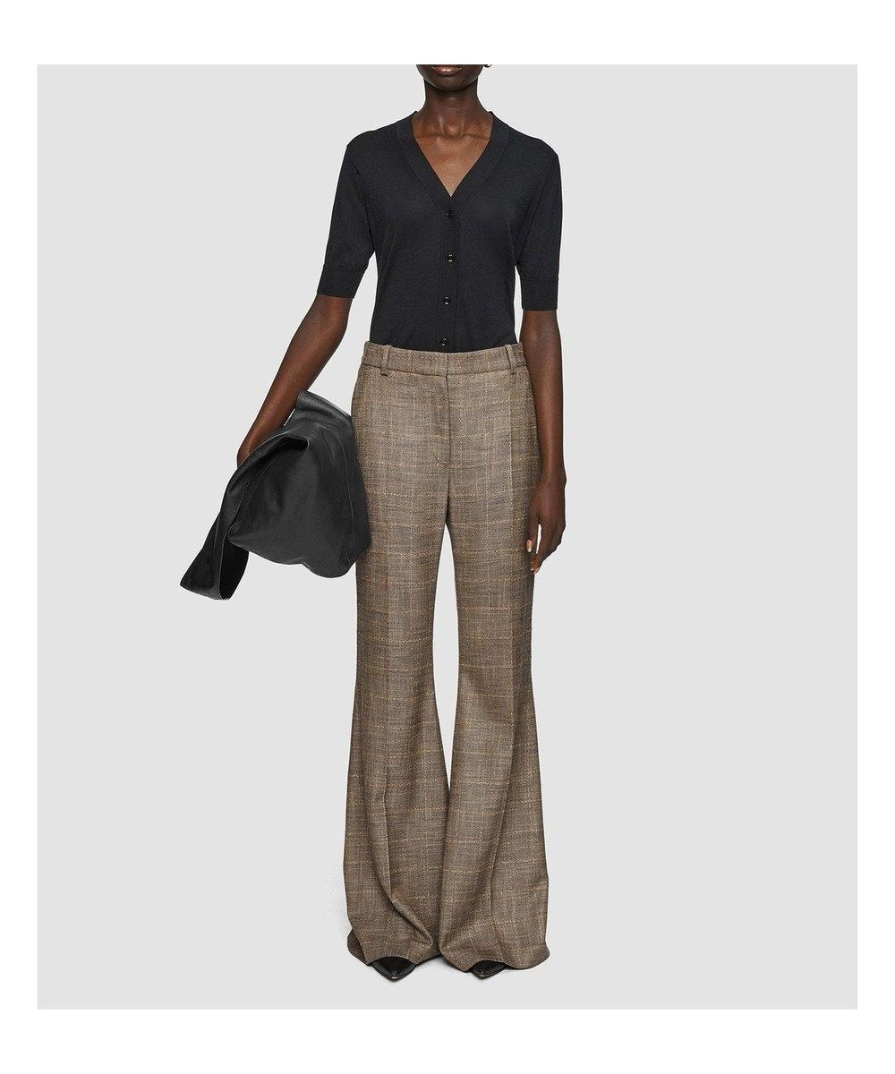 【ジョゼフ/JOSEPH】のウールバンブー フレアートラウザーズ 人気、トレンドファッション・服の通販 founy(ファニー) 　ファッション　Fashion　レディースファッション　Fashion for Women　パンツ　Pants & Trousers　バンブー　Bamboo, Bamboo Material　フロント　Front, Front Design　ポケット　Pocket, Pocket Detail　夏　Summer　春　Spring　S/S・春夏　SS, Spring/Summer, Warm Season　 other-1|ID: prp329100004840223 ipo3291000000035615569