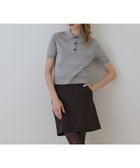 【グレース コンチネンタル/GRACE CONTINENTAL】のバイカラーポロニットトップ 人気、トレンドファッション・服の通販 founy(ファニー) ファッション Fashion レディースファッション Fashion for Women トップス・カットソー Cut & Sew Tops ニット Knit Tops & Sweaters シャツ・ブラウス・オフィスカジュアル Elegant Blouses & Button-Ups ポロシャツ・きれいめカジュアル Smart-Casual Polo Tops アンサンブル Ensemble Set カーディガン Cardigan, Knitwear ポロシャツ Polo Shirt, Collared Tee モダン Modern, Contemporary 定番 Standard, Basic Item A/W・秋冬 Autumn/Winter thumbnail グレー|ID: prp329100004840235 ipo3291000000035799268