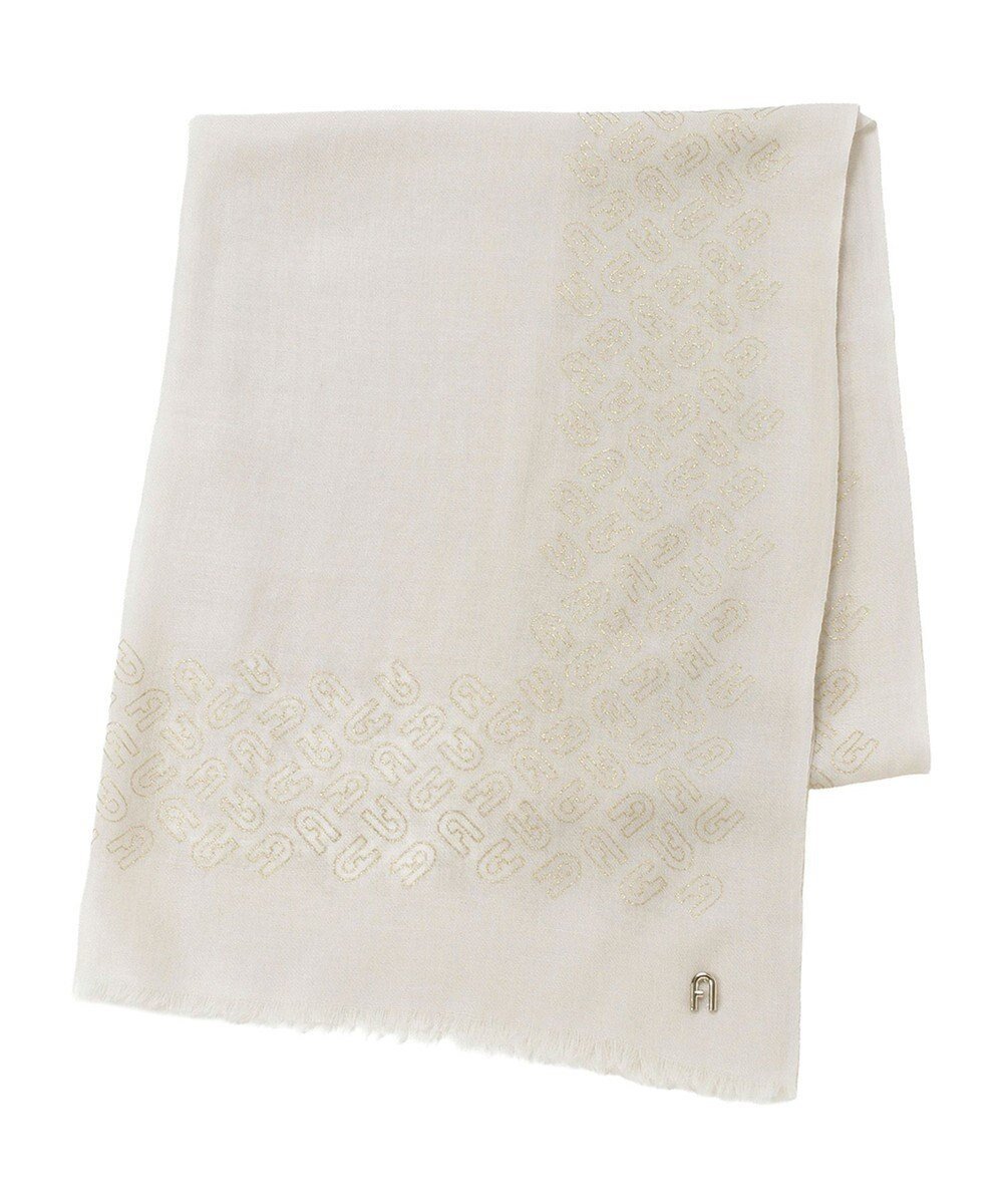 【ムーンバット/MOONBAT】のFURLA(フルラ)ウール アーチロゴストール インテリア・キッズ・メンズ・レディースファッション・服の通販 founy(ファニー) ファッション Fashion レディースファッション Fashion for Women イタリア Italy エレガント 上品 Elegant ショール Shawl, Wrap ストール Stole, Wrap パターン Pattern, Design Print A/W・秋冬 Autumn/Winter オフホワイト|ID: prp329100004840250 ipo3291000000035270539