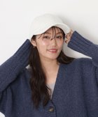 【ムーンバット/MOONBAT】のPAUL JOE ACCESSOIRES(ポール ジョー)ツイード キャップ 帽子 ネコチャーム付 UVカット ホワイト|ID: prp329100004840251 ipo3291000000035270542