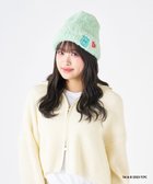 【ムーンバット/MOONBAT】のCare Bears(ケアベア) ボリュームへアリービーニー ニット帽 帽子 手洗い可能 ミントグリーン|ID: prp329100004840254 ipo3291000000035270556