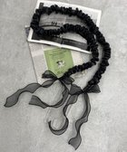 【ウィゴー/WEGO】のセットリボンPUストラップ ブラック|ID: prp329100004840264 ipo3291000000035270591