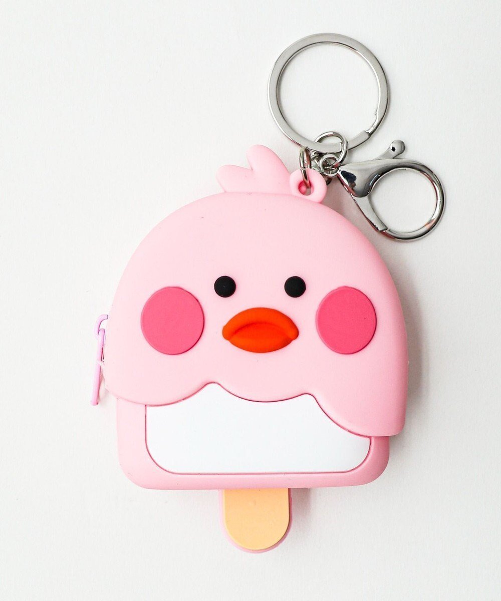 【ウィゴー/WEGO】のアヒルアイスミニポーチ インテリア・キッズ・メンズ・レディースファッション・服の通販 founy(ファニー) 　ファッション　Fashion　レディースファッション　Fashion for Women　ミニ財布・二つ折り財布　Wallets & Card Cases　ポーチ&ミニバッグ　Pouches & Mini Bags　おすすめ　Recommended / Our Picks　キーホルダー　Keychain, Key Holder　シリコン　Silicone, Silicone Material　スマホ　Smartphone, Mobile Device　ポーチ　Pouch, Small Case　財布　Wallet, Purse　ピンク|ID: prp329100004840265 ipo3291000000035270593